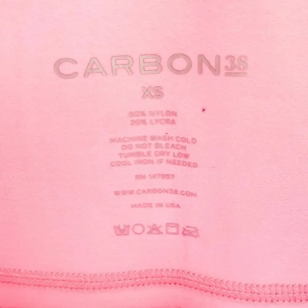 Carbon38 Pink Leggings Workout Gym Yoga Athletic Pants Womens XS 0 2 Baby Pastel